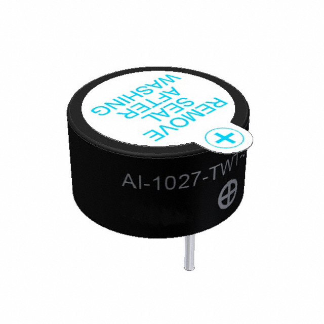AI-1027-TWT-5V-R PUI Audio, Inc.  Alarms Buzzers and Sirens