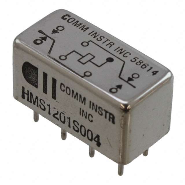 HMS1201S004 TE Connectivity Aerospace, Defense and Marine  Signal Relays Up to 2 Amps