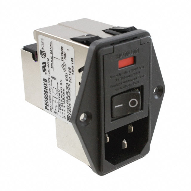 5-6609929-7 TE Connectivity Corcom Filters  Power Entry Modules (PEM)