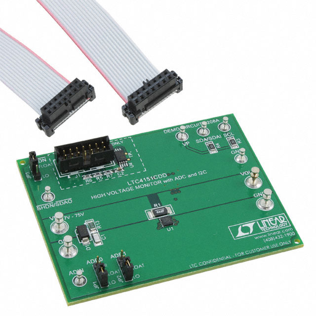 DC1208A Analog Devices Inc.  Cartes et kits d'évaluation et de démonstration