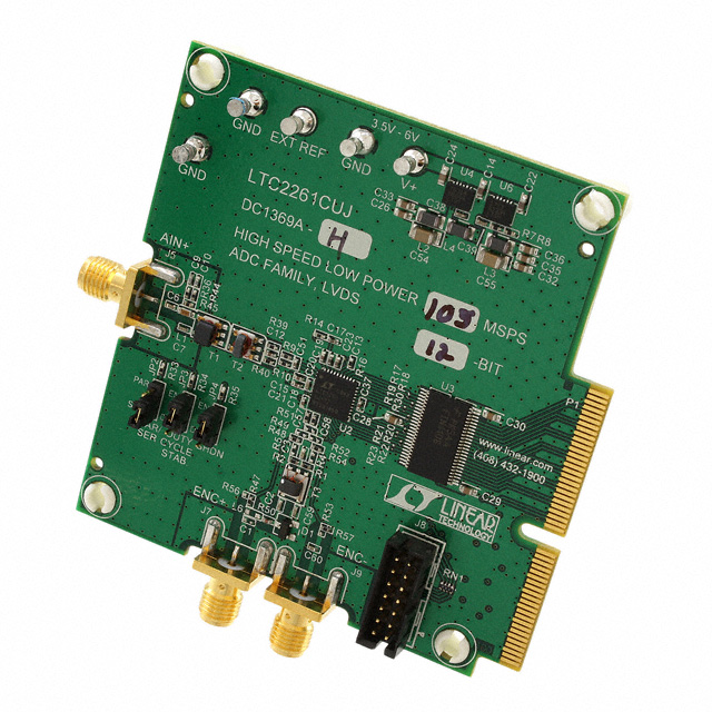 DC1369A-H Analog Devices Inc.  Cartes d'évaluation des convertisseurs analogique-numérique (CAN)