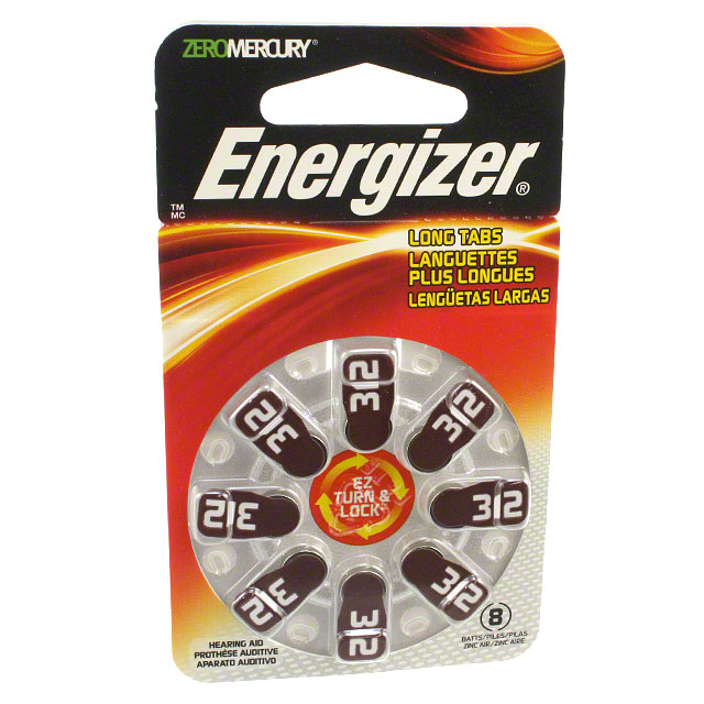 AZ312DP-8 Energizer Battery Company  Piles non rechargeables (primaires)