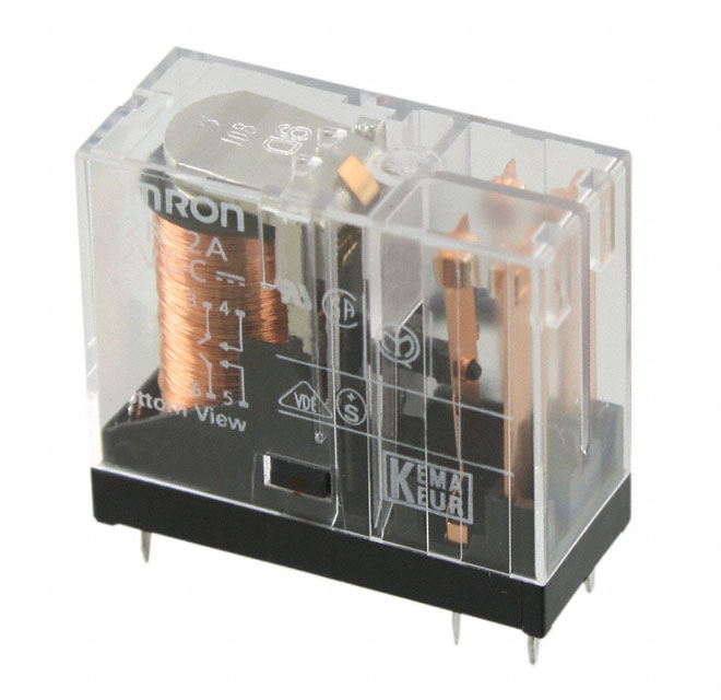 G2R-2A-AC120 Omron Electronics Inc-EMC Div  Power Relays Over 2 Amps