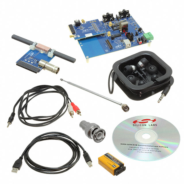 SI4707-B-EVB Skyworks Solutions Inc.  Cartes de kits d'évaluation et de développement RF