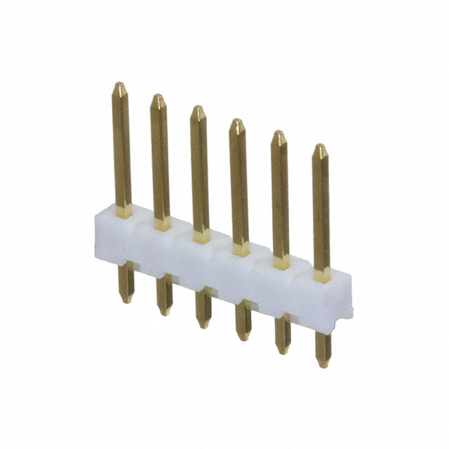 644884-6 TE Connectivity AMP Connectors  Headers Male Pins