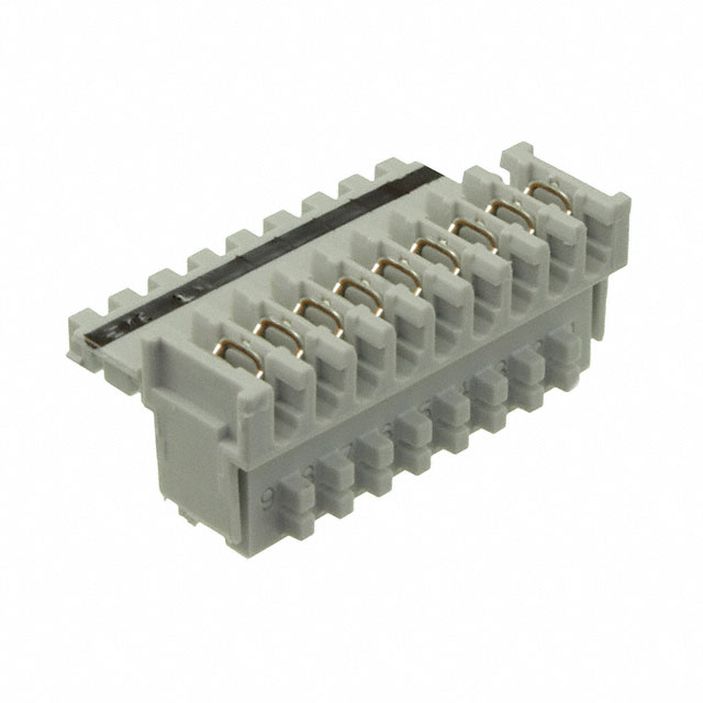 284865-9 TE Connectivity AMP Connectors  Free Hanging Panel Mount