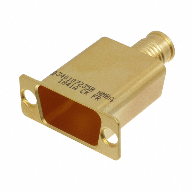 340107235B NMBA C&K Aerospace  Capots de connecteurs D-Sub en forme de D