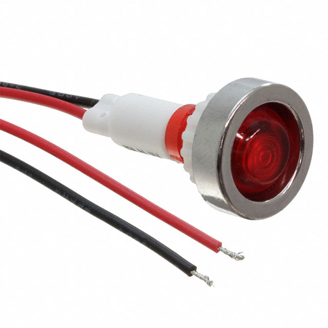 FL1P-10NW-1-R2V Mallory Sonalert Products Inc.  Panel Indicators Pilot Lights