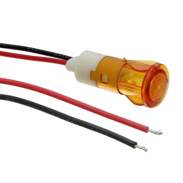 FL1P-12QW-1-Y110V Mallory Sonalert Products Inc.  Panel Indicators Pilot Lights