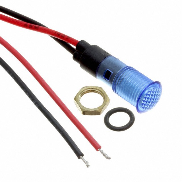 FL1P-8NW-1-B12V Mallory Sonalert Products Inc.  Panel Indicators Pilot Lights