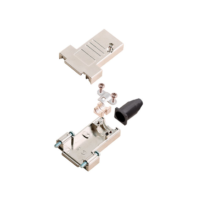 ACOV-SUB-09MB32 Assmann WSW Components  Capots de connecteurs D-Sub en forme de D