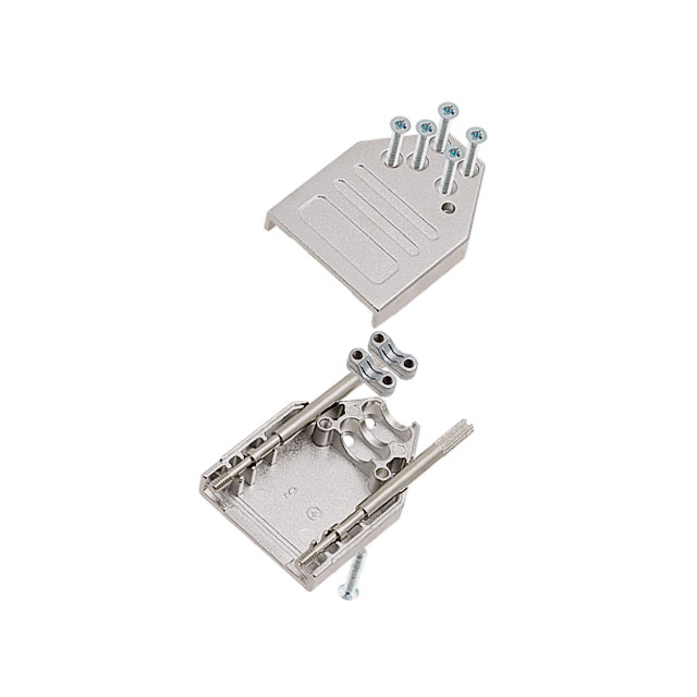 ACOV-SUB-09MB38 Assmann WSW Components  Carcasas traseras para conectores D-Sub en forma de D