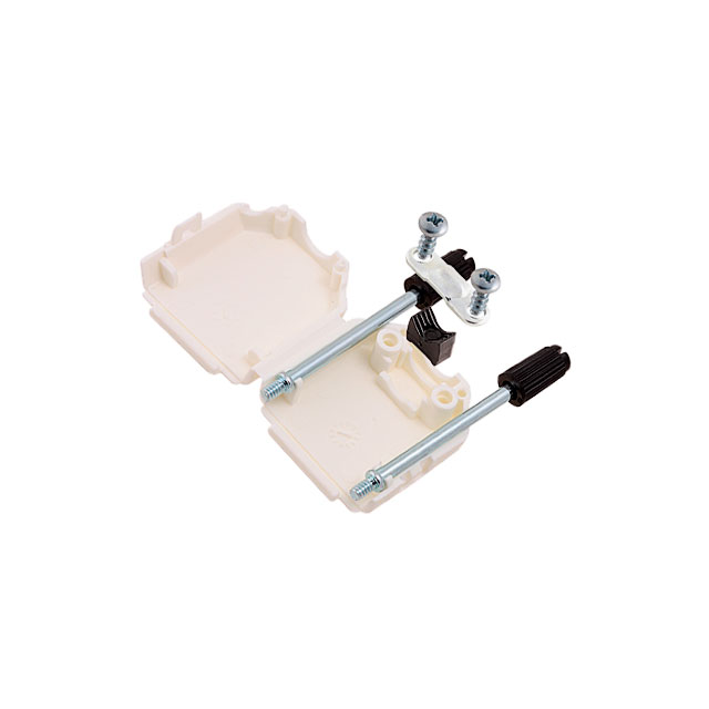 ACOV-SUB-09NB19 Assmann WSW Components  Capots de connecteurs D-Sub en forme de D