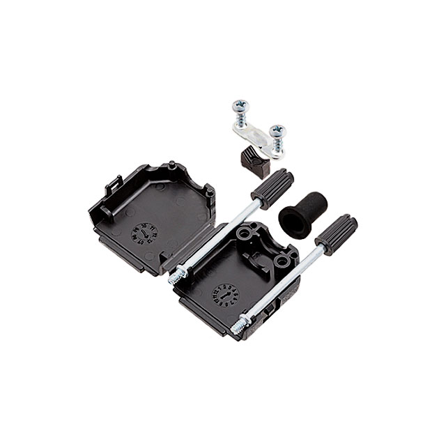 ACOV-SUB-09NB9 Assmann WSW Components  Capots de connecteurs D-Sub en forme de D