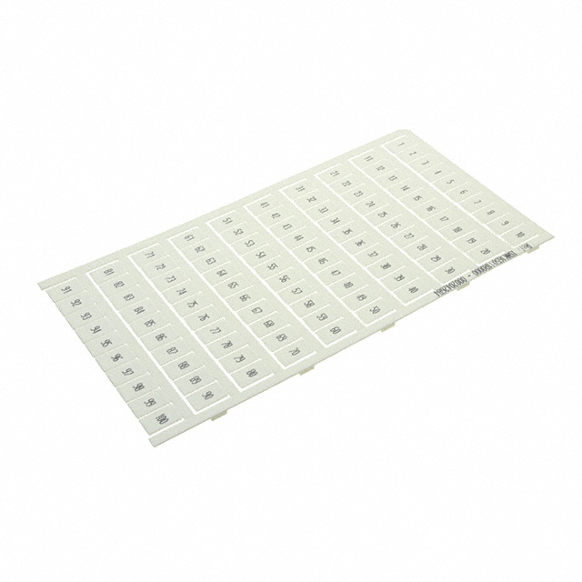 1SNK165011R0000 TE Connectivity ENTRELEC  Terminal Block Marker Strips