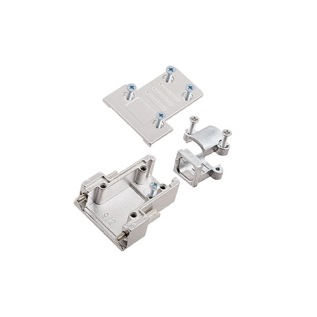 ACOV-SUB-15MB7 Assmann WSW Components  Capots de connecteurs D-Sub en forme de D