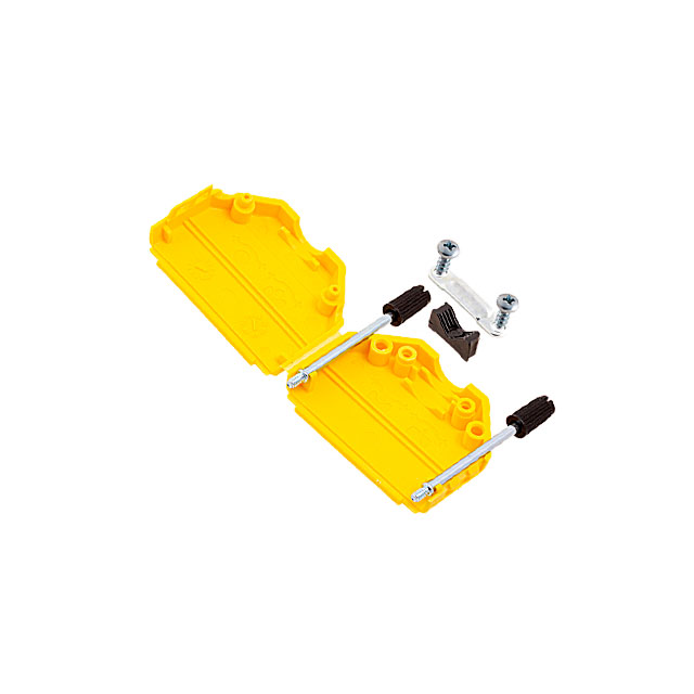 ACOV-SUB-25NB17 Assmann WSW Components  Capots de connecteurs D-Sub en forme de D