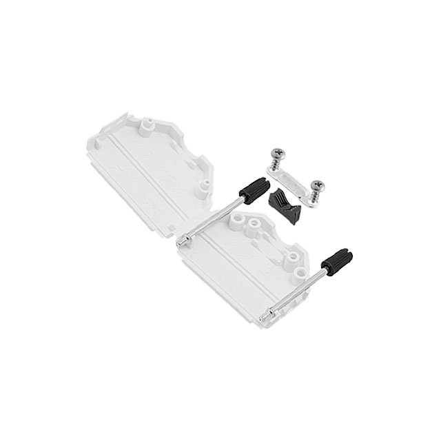 ACOV-SUB-25NB19 Assmann WSW Components  Capots de connecteurs D-Sub en forme de D