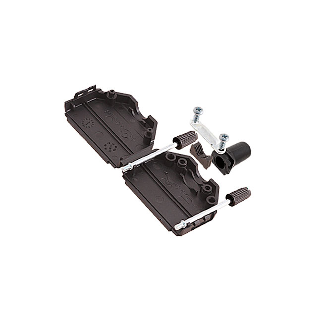 ACOV-SUB-25NB9 Assmann WSW Components  Capots de connecteurs D-Sub en forme de D
