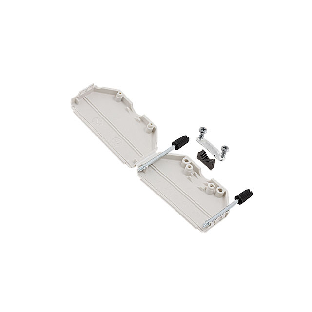 ACOV-SUB-37NB14 Assmann WSW Components  Capots de connecteurs D-Sub en forme de D