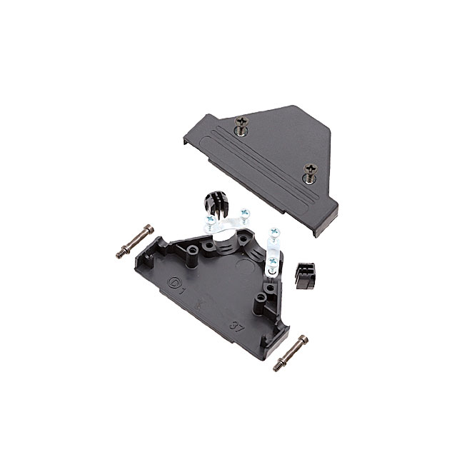ACOV-SUB-37NB21 Assmann WSW Components  Capots de connecteurs D-Sub en forme de D