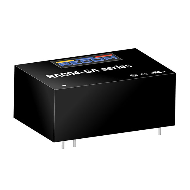 RAC04-09SGA Recom Power  Convertisseurs CA/CC