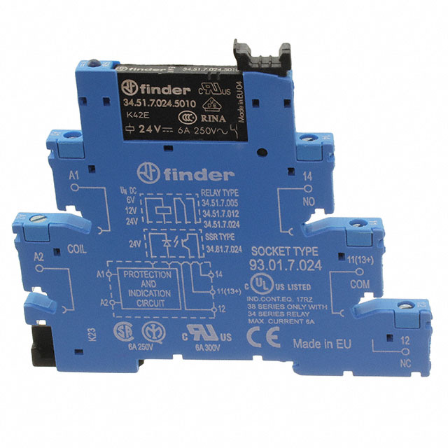 38.51.7.024.5050 Finder Relays, Inc.  Power Relays Over 2 Amps