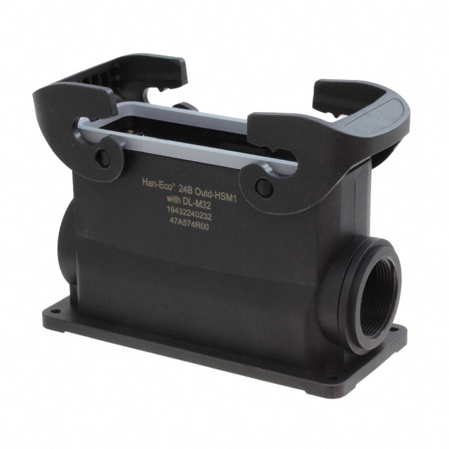 19432240232 HARTING  Carcasas de conectores de alta resistencia, bases y cubiertas