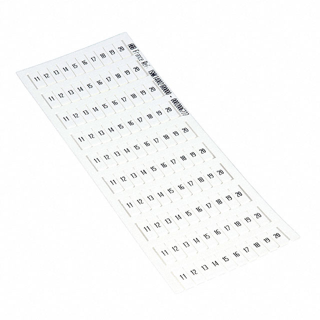 1SNK140021R0000 TE Connectivity ENTRELEC  Bandes de marquage pour borniers