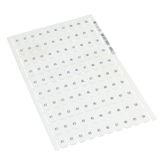 1SNK160051R0000 TE Connectivity ENTRELEC  Bandes de marquage pour borniers