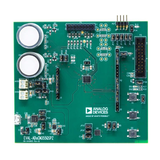 EVAL-ADUCM355QSPZ Analog Devices Inc.  Cartes d'évaluation DSP MCU intégrées