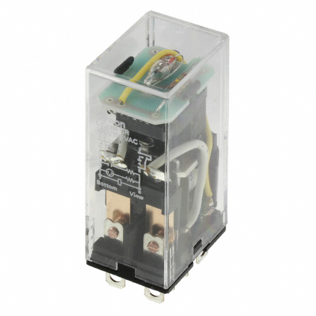 LY2N-CR-AC110/120 Omron Automation and Safety  Power Relays Over 2 Amps