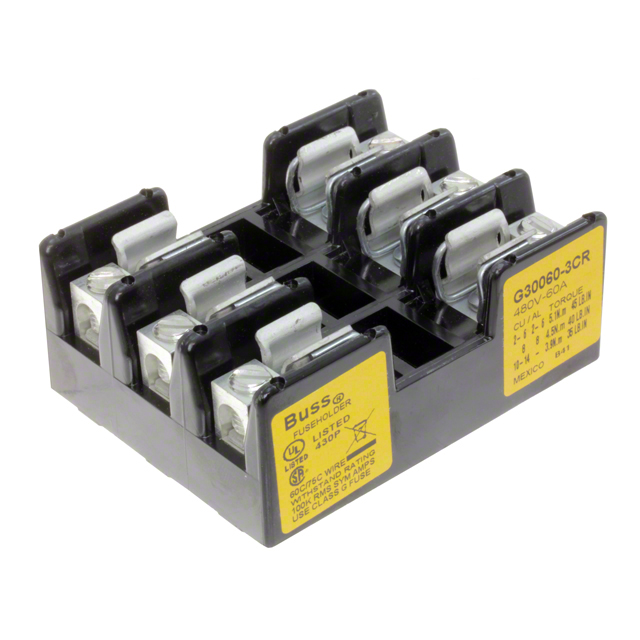 G30060-3CR Eaton - Bussmann Electrical Division Porte-fusibles
