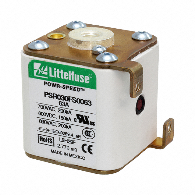 PSR030FS0063Z Littelfuse Inc. Fusibles électriques spéciaux