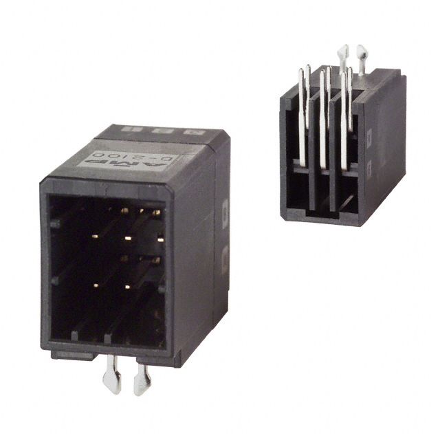 1376136-2 TE Connectivity AMP Connectors  Embases à broches mâles