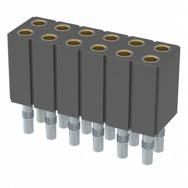803-91-012-62-001000 Mill-Max Manufacturing Corp.  Headers Receptacles Female Sockets