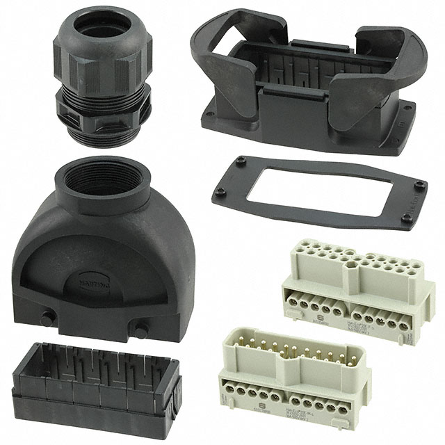 10410000006 HARTING  Heavy Duty Connector Assemblies