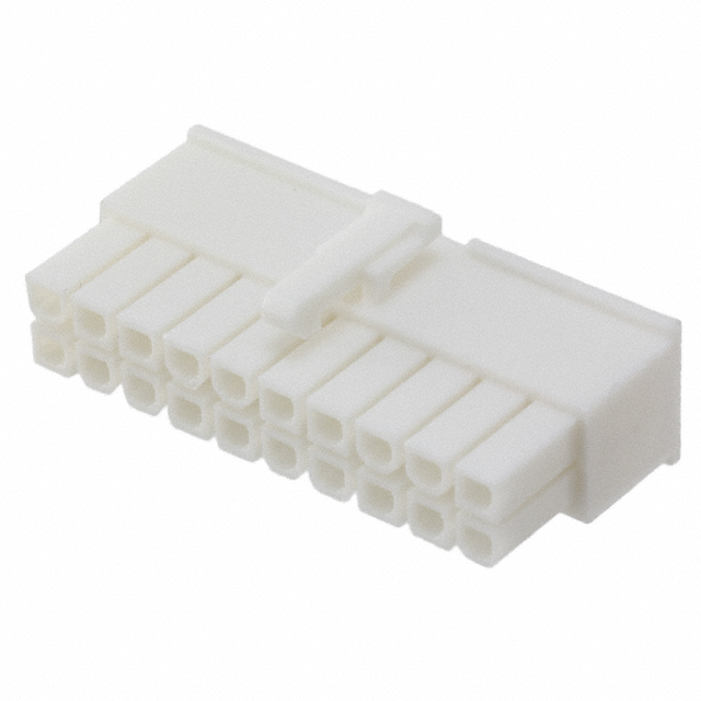 2-1586019-0 TE Connectivity AMP Connectors  Rectangular Connector Housings