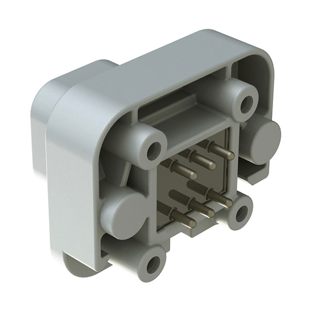 AT15-6P-BM04GRY Amphenol Sine Systems Corp  Embases à broches mâles