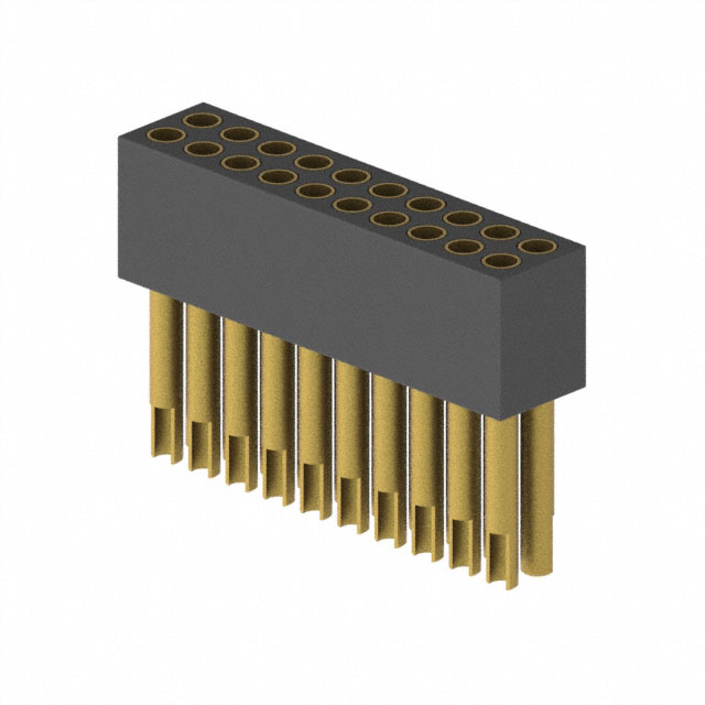 853-13-020-10-003000 Mill-Max Manufacturing Corp.  Headers Receptacles Female Sockets