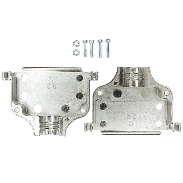 745175-4 TE Connectivity AMP Connectors  Capots de connecteurs D-Sub en forme de D