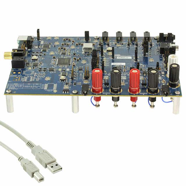CDB43L22 Cirrus Logic Inc.  Cartes d'évaluation des convertisseurs numériques-analogiques (DAC)