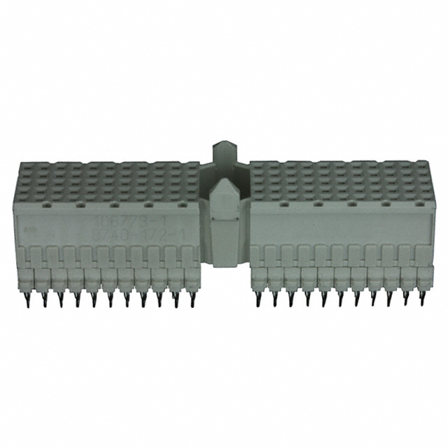 106773-1 TE Connectivity AMP Connectors  Standard metrico rigido