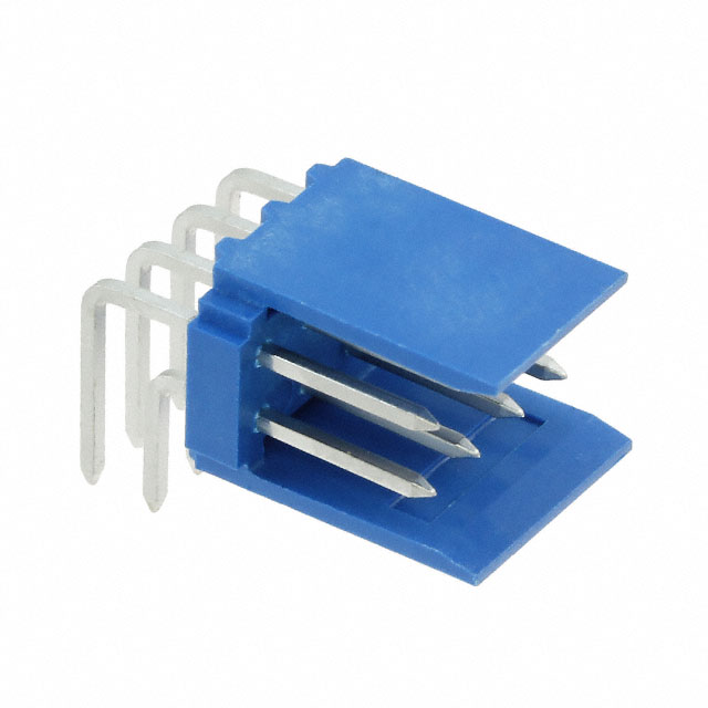 281742-4 TE Connectivity AMP Connectors  Embases à broches mâles