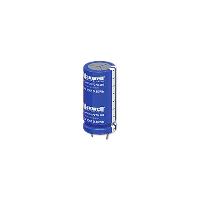 BCAP0100 P270 S07 Maxwell Technologies  Electric Double Layer Capacitors (EDLC) Supercapacitors