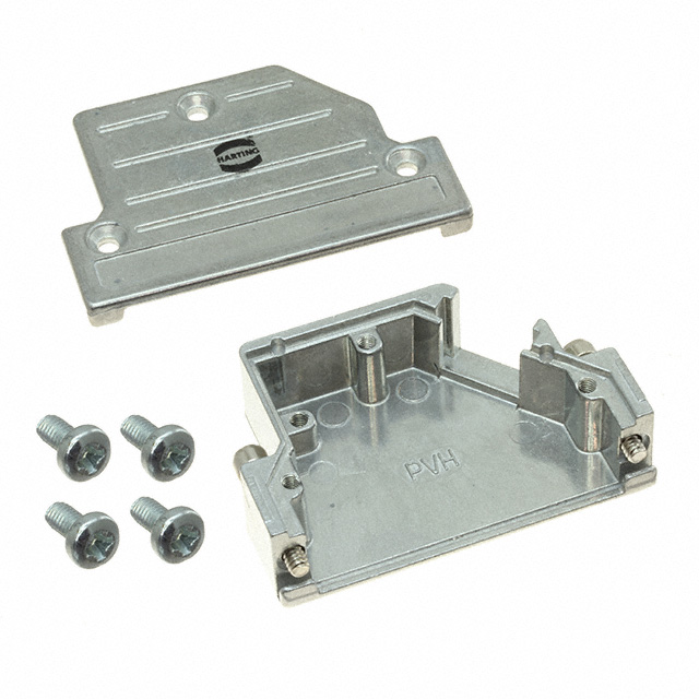 61030012015 HARTING  Capots de connecteurs D-Sub en forme de D