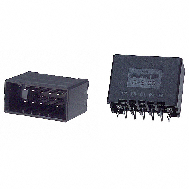 178325-5 TE Connectivity AMP Connectors  Headers Male Pins