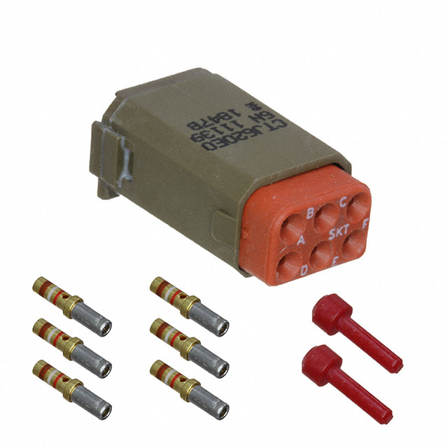 CTJ620E06N TE Connectivity Deutsch Connectors  Terminal Junction Systems
