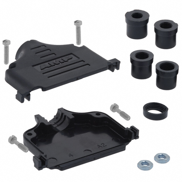 5748678-4 TE Connectivity AMP Connectors  Capots de connecteurs D-Sub en forme de D