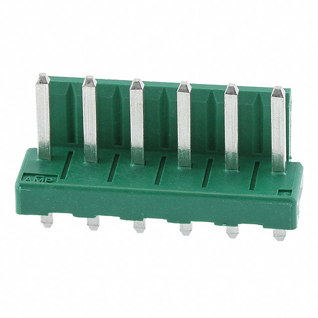 6-1123723-6 TE Connectivity AMP Connectors  Headers Male Pins
